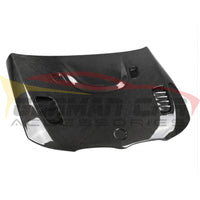 2009-2012 BMW 3-Series V Style Carbon Fiber Hood | E90/E91 LCI 4