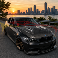2009-2012 BMW 3-Series V Style Carbon Fiber Hood | E90/E91 LCI 3