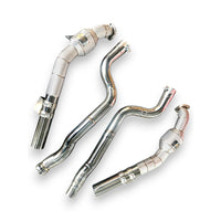 2006-2010 Mercedes S63 AMG Downpipes | W221 4