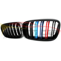 2008-2014 BMW X5/X6/X5M/X6M Dual Slat Kidney Grilles | E70/E71 6