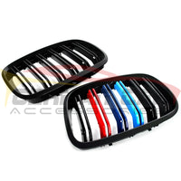 2008-2014 BMW X5/X6/X5M/X6M Dual Slat Kidney Grilles | E70/E71 5