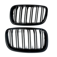 2008-2014 BMW X5/X6/X5M/X6M Dual Slat Kidney Grilles | E70/E71