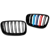2008-2014 BMW X5/X6/X5M/X6M Dual Slat Kidney Grilles | E70/E71 2