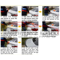 2009-2012 Audi S4 Ducktail Carbon Fiber Trunk Spoiler | B8 S4 6