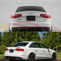 2009-2012 Audi S4 Ducktail Carbon Fiber Trunk Spoiler | B8 S4 4