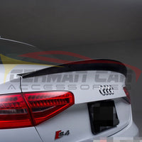 2009-2012 Audi S4 Ducktail Carbon Fiber Trunk Spoiler | B8 S4 2