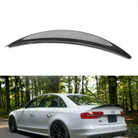 2009-2012 Audi S4 Ducktail Carbon Fiber Trunk Spoiler | B8 S4