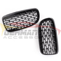 2009-2013 BMW 3-Series Diamond Kidney Grilles | E90/E91/E92/E93 | LCI 6