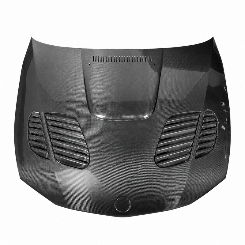2011-2012 BMW 1M GTR Style Carbon Fiber Hood | E82/E88