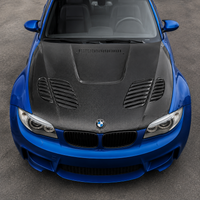 2011-2012 BMW 1M GTR Style Carbon Fiber Hood | E82/E88 2