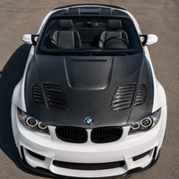 2011-2012 BMW 1M GTR Style Carbon Fiber Hood | E82/E88 3