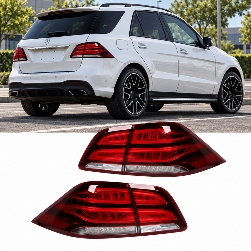 2012-2015 Mercedes-Benz ML-Class/ML63 AMG Facelift Style LED Taillights | W166