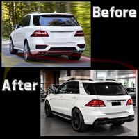 2012-2015 Mercedes-Benz ML-Class/ML63 AMG Facelift Style LED Taillights | W166 5