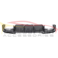 2012-2016 BMW M5 Carbon Fiber V1 Style Diffuser | F10 4