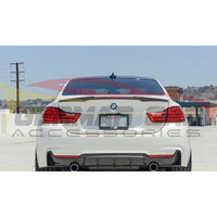 2012-2016 BMW M5 M4 Style Carbon Fiber Trunk Spoiler | F10 2