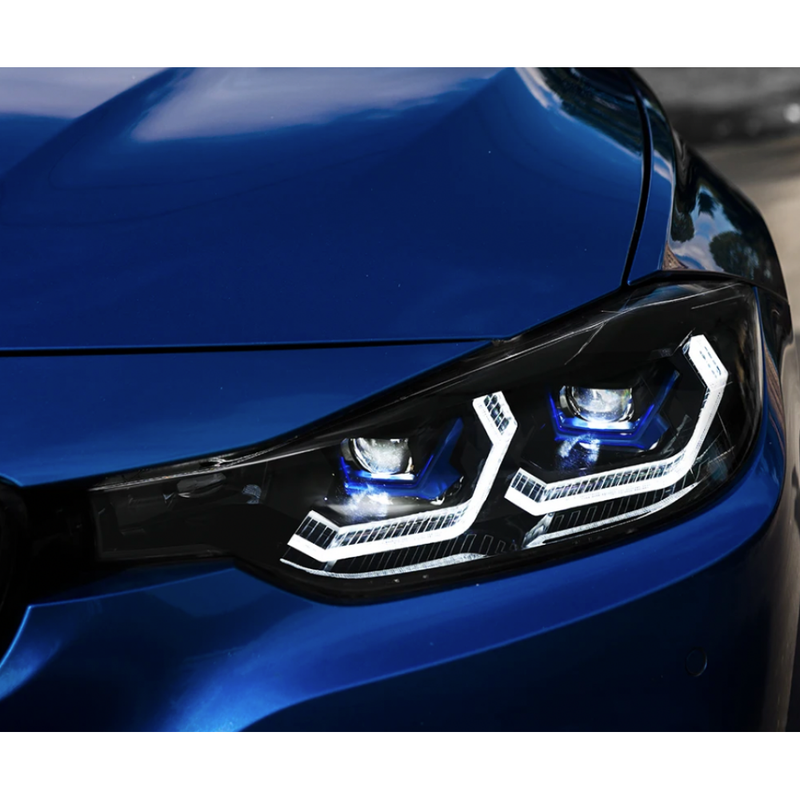 2012-2018 BMW 3-Series G80 Style Laser LED Headlights | F30