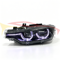 2012-2018 BMW 3-Series RGB Ikon Style LED Headlights | F30 6
