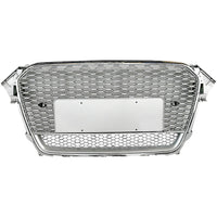 2013-2016 Audi RS4 Honeycomb Style Grille with Lower Mesh | B8.5 A4/S4 3