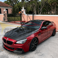 2013-2019 BMW 6-Series/M6 V Style Carbon Fiber Hood | F06/F12/F13 4