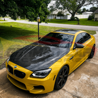 2013-2019 BMW 6-Series/M6 V Style Carbon Fiber Hood | F06/F12/F13 2