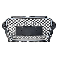 2014-2016 Audi RS3 Style Honeycomb Grille with Lower Mesh | 8V A3/S3 3