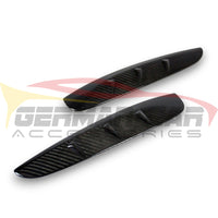 2014-2019 BMW X6 Carbon Fiber Side Vent Trim | F16 3