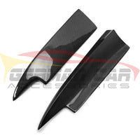 2014-2019 Mercedes-Benz CLA-Class Carbon Fiber Rear Bumper Splitters | W117/C117 5