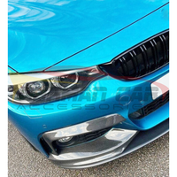 2014-2020 BMW 4-Series Carbon Fiber Upper Front Bumper Splitters | F32/F33/F36 2