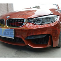 2014-2021 BMW M3/M4 Carbon Fiber Front Upper Bumper Splitters | F80/F82/F83 6