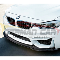 2014-2021 BMW M3/M4 Carbon Fiber V1 Style Front Lip | F80/F82/F83 3