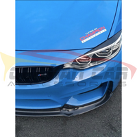 2014-2021 BMW M3/M4 Carbon Fiber V1 Style Front Lip | F80/F82/F83 5