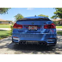 2014-2021 BMW M3/M4 V1 Style Carbon Fiber Diffuser | F80/F82/F83 2