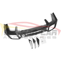 2015-2017 Mercedes-Benz AMG GT/GTS Carbon Fiber Rear Diffuser | C190 4