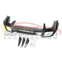 2015-2017 Mercedes-Benz AMG GT/GTS Carbon Fiber Rear Diffuser | C190 5
