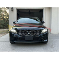 2015-2018 Mercedes-Benz C-Class Diamond Style Front Grille | W205 2