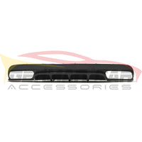 2015-2023 Mercedes-Benz C-Class/C63 AMG FD Style Carbon Fiber Rear Diffuser | W205 Sedan 2