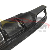 2015-2023 Mercedes-Benz C-Class/C63 AMG FD Style Carbon Fiber Rear Diffuser | W205 Sedan 5