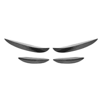 2015-2018 Mercedes-Benz C63 AMG Carbon Fiber Front Bumper Canards I W205