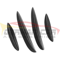 2015-2018 Mercedes-Benz C63 AMG Carbon Fiber Front Bumper Canards I W205 6