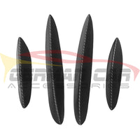 2015-2018 Mercedes-Benz C63 AMG Carbon Fiber Front Bumper Canards I W205 5