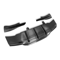 2015-2023 Mercedes-Benz C-Class/C63 AMG PSM Style 3 Piece Carbon Fiber Rear Diffuser | W205