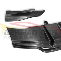 2015-2023 Mercedes-Benz C-Class/C63 AMG PSM Style 3 Piece Carbon Fiber Rear Diffuser | W205 5