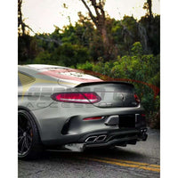 2015-2023 Mercedes-Benz C-Class/C63 AMG PSM Style 3 Piece Carbon Fiber Rear Diffuser | W205 4