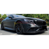 2015-2018 Mercedes-Benz S63/S65 AMG Carbon Fiber Front Lip | C217/W217/A217 Coupe/Cabriolet 3