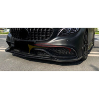 2015-2018 Mercedes-Benz S63/S65 AMG Carbon Fiber Front Lip | C217/W217/A217 Coupe/Cabriolet 4