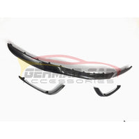 2015-2021 Mercedes-Benz C63 AMG Carbon Fiber Middle Front Bumper Lip | W205 5