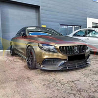2015-2021 Mercedes-Benz C63 AMG Carbon Fiber Middle Front Bumper Lip | W205 2