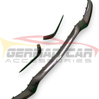 2015-2021 Mercedes-Benz C63 AMG Carbon Fiber Middle Front Bumper Lip | W205 3