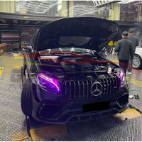 2015-2023 Mercedes-Benz C-Class/C63 AMG Headlight RGB DRL Modules | W205 6