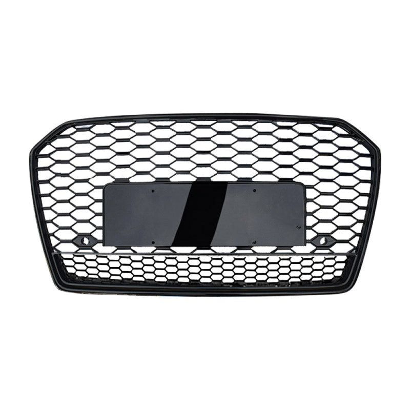 2016-2018 Audi RS6 Style Honeycomb Grille with Lower Mesh | C7.5 A6/S6
